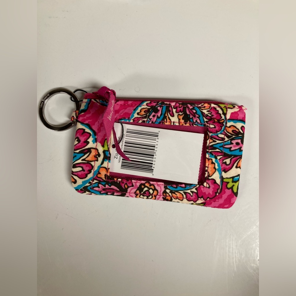 Vera Bradley Paisley Wallet Keychain